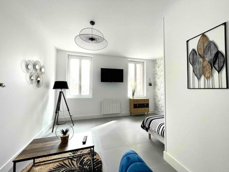 Charmant Studio Proche Plage Apartment Le Havre Bagian luar foto